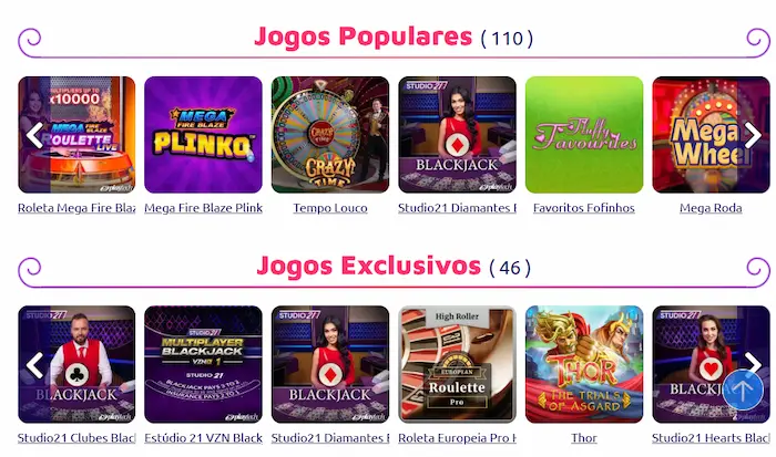 Spin Genie Casino Jogos