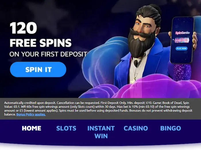 Spin Genie Casino bonus